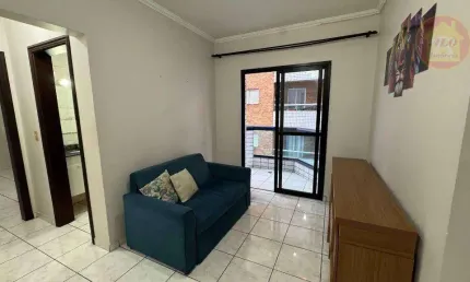 Apartamento com 1 quarto à venda, 61 m² por r$ 360.000 - canto do forte - praia grande/sp