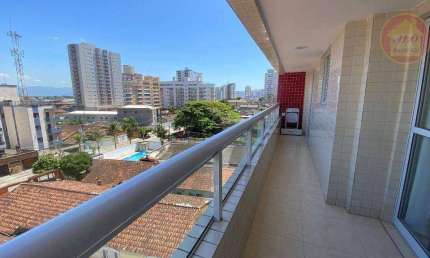 Apartamento com 2 quartos à venda, 64 m² por R$ 450.000 - Aviação - Praia Grande/SP