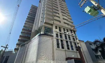 Apartamento com 1 quarto à venda, 50 m² por r$ 340.000 - aviação - praia grande/sp