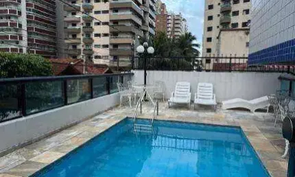 Apartamento com 1 quarto à venda, 46 m² por R$ 295.000 - Vila Assunção - Praia Grande/SP