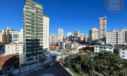 Apartamento com 2 quartos à venda, 60 m² por r$ 355.000 - vila guilhermina - praia grande/sp