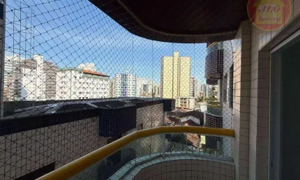 Apartamento com 1 dormitório à venda, 47 m² por r$ 250.000,00 - vila assunção - praia grande/sp