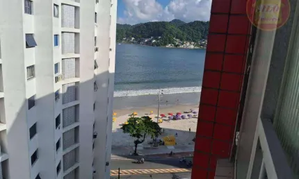 Kitnet com 1 quarto à venda, 36 m² por r$ 210.000 - centro - são vicente/sp