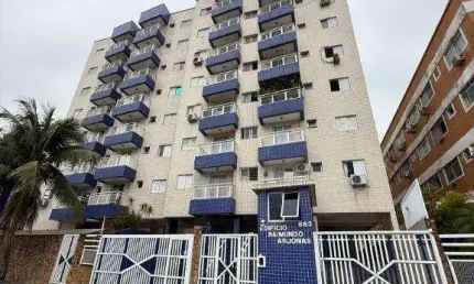 Apartamento com 1 quarto à venda, 40 m² por r$ 265.000 - aviação - praia grande/sp