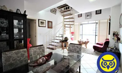 Cobertura duplex, 3 quartos(suíte), 2 vagas, terraço - próximo Beira Mar - Centro/Fpolis-SC