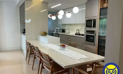 Apartamento com 4 suítes, sacada gourmet, 3 vagas de garagem - Córrego Grande - Fpolis - SC