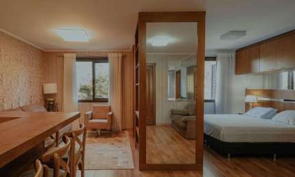 Apartamento para venda, 01 dormitório, 02 vagas de Garagem - Vila Suíça, Gramado/ RS