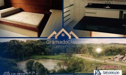 Apartamento com 58m² com 2 quartos em Avenida Central - Gramado - RS
