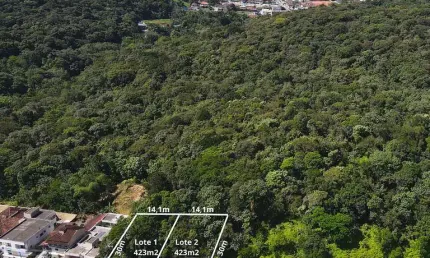 Terreno à venda na Rua Padre Antonio Nobrega, Água Branca, São Francisco do Sul