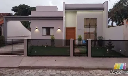 CASA  TERREA NA PRAIA  DO ITAGUAÇU, São Francisco do Sul, SC - A 450MTS DO MAR.