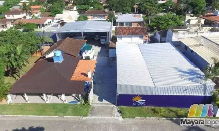 Prédio com 1 sala à venda na Rua Blandina Steiner Beckehauser, Capri, São Francisco do Sul