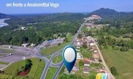 Terreno à venda, 1448 m² por R$ 150.000,00 - Rocio Grande - São Francisco do Sul/SC