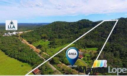 Área à venda industrial , 140.000,00 m² - Miranda - São Francisco do Sul/SC