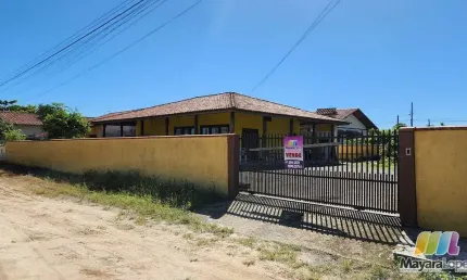 Casa com 3 quartos à venda na Jardim Balneário Curitiba, Rua 08, Poste 6, Praia do Ervino, São Francisco do Sul