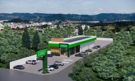 Galpão para alugar, 446 m² por R$ 17.000,00 - Iperoba - São Francisco do Sul/SC