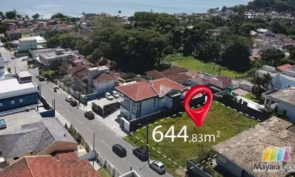 Terreno à venda na Rua Roberto Armando Hartmann Robaina, Rocio Grande, São Francisco do Sul
