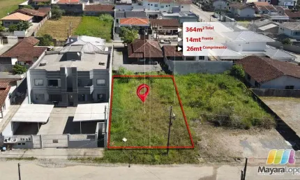 Terreno à venda na Rua João Antônio Da Silva, Rocio Pequeno, São Francisco do Sul