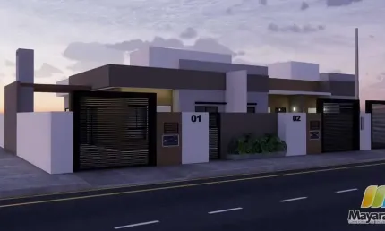 Casa com 2 quartos à venda na Rua Oscar Bernardo Beckhouser, Sandra Regina, São Francisco do Sul