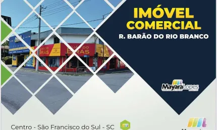 Prédio à venda na Rua Barao Do Rio Branco, Centro, São Francisco do Sul