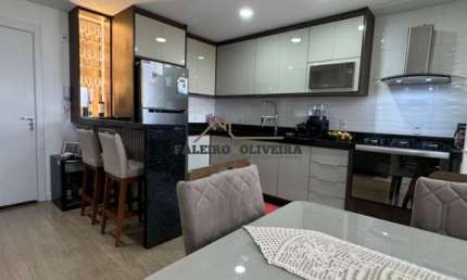 Apartamento com 3 quartos à venda na Avenida Juvenal Arantes, 990, Jardim Carolina, Jundiaí, 82 m2 por R$ 590.000