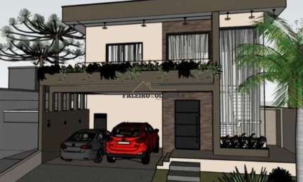 Casa em condomínio fechado com 4 quartos à venda na Via Paulo Leone, Residencial Pecan, Itupeva, 281 m2 por R$ 1.390.000