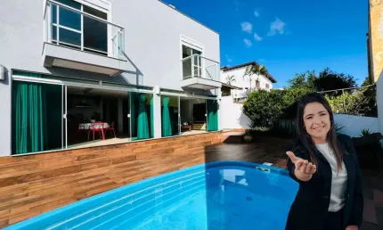 Casa com 3 quartos à venda na Rua Hercílio de Aquino, 47, Itaguaçu, Florianópolis, 363 m2 por R$ 2.980.000