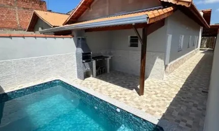 Casa com 2 quartos à venda na Praça Ângelo Guerra, 6701, Jardim Suarão, Itanhaém