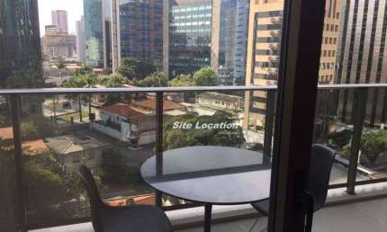 110947 Apartamento com 1 dormitório para alugar, 46 m² por R$ 6.000/mês - Pinheiros - São Paulo/SP