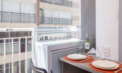 Apartamento com 1 quarto para alugar na Rua Santa Madalena, Bela Vista, São Paulo