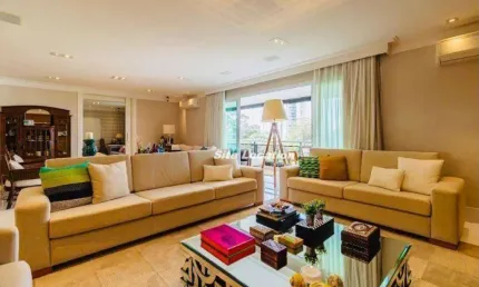 113805 Apartamento com 4 dormitórios à venda, 329 m² por R$ 4.600.000 - Chácara Flora - São Paulo/SP