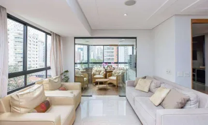 115553 Apartamento com 4 dormitórios à venda, 202 m² por R$ 3.000.000 - Moema - São Paulo/SP