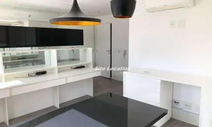 Conjunto para alugar, mobiliado, 35 m² por R$ 4.534/mês - Moema - São Paulo/SP