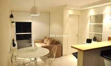 116873-Lindo Apartamento mobiliado Reformado no Brooklin