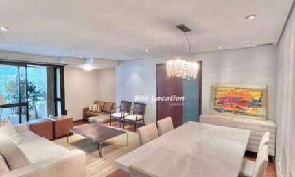 117575 Apartamento mobiliado com 3 vagas  a 1.1 km do metrô