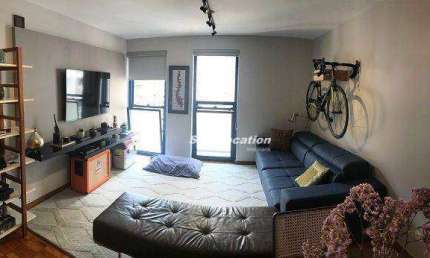 118016-118015 Apartamento com 2 dormitórios, 87 m² - venda por R$ 1.350.000 ou aluguel por R$ 7.993/mês - Moema - São Paulo/SP