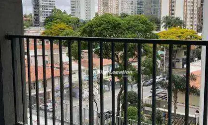 120511 Apartamento com 1 dormitório à venda, 27 m² por R$ 335.000 - Santo Amaro - São Paulo/SP