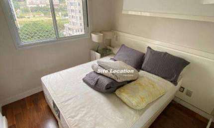 120924 Apartamento com 2 dormitórios para alugar, 75 m² por R$ 8.102/mês - Brooklin - São Paulo/SP