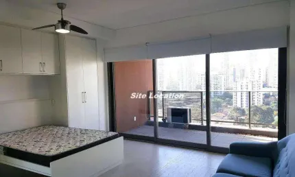 Apartamento com 1 quarto para alugar na Rua Nova York, Brooklin, São Paulo