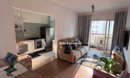121263 Apartamento com 1 dormitório à venda, 50 m² por R$ 620.000 - Brooklin - São Paulo/SP