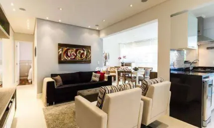 121377 - Apartamento Lindo , Mobiliado e Decorado. Lazer completo, excelente locação