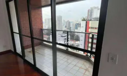 93727  Apartamento com 4 dormitórios para alugar, 205 m² por R$ 17.331/mês - Campo Belo - São Paulo/SP