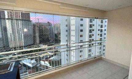 121807 Apartamento com Varanda em condomínio com Lazer completo a 700m do Shopping Morumbi
