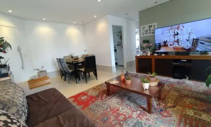 Apartamento semi mobiliado para vender na vila bertioga