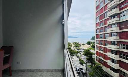 Apartamento com 1 quarto para alugar na Rua Saldanha da Gama, 18, Itararé, São Vicente