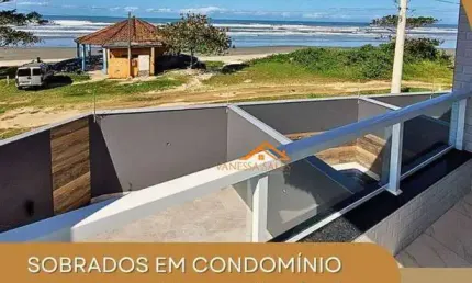 Sobrado em condomínio com 2 dormitórios à venda por R$ 470.000 -  Itanhaém/SP