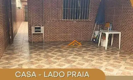 Casa com 2 dormitórios à venda, 86 m² por r$ 282.000,00 - balneário itaoca - mongaguá/sp