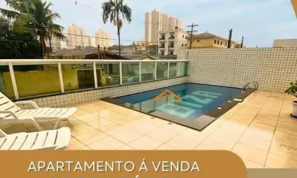 Apartamento com 2 dormitórios à venda, 66 m² por r$ 360.000 - vila atlântica - mongaguá/sp