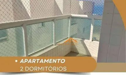 Apartamento com 2 dormitórios à venda, 70 m² por R$ 371.000 - Balneário Santa Eugênia - Mongaguá/SP