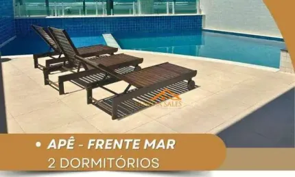 Apartamento com 2 dormitórios à venda, 80 m² por R$ 460.000 - Balneário Santa Eugênia - Mongaguá/SP