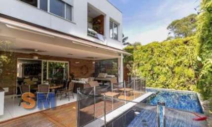 Casa em condomínio fechado com 4 quartos à venda na Rua Laplace, Brooklin Paulista, São Paulo, 620 m2 por R$ 7.900.000
